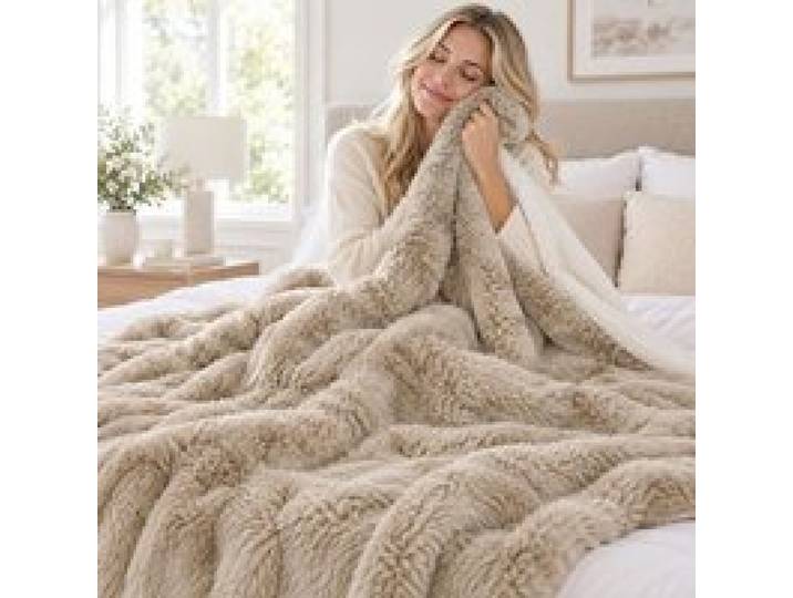 Couverture Chauffante 130x180cm 10 Niveaux 9 Minuterie Lavable