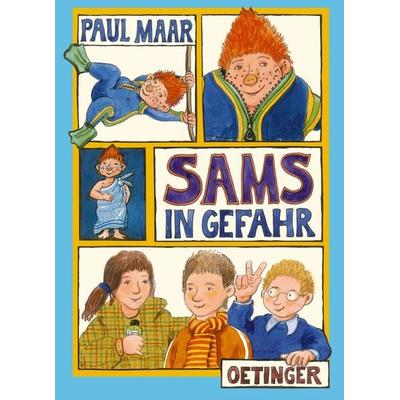 Das Sams 5. Sams in Gefahr, Gebundene Ausgabe von Paul Maar, Verlag Friedrich Oetinger GmbH, 978-3-7891-4233-8