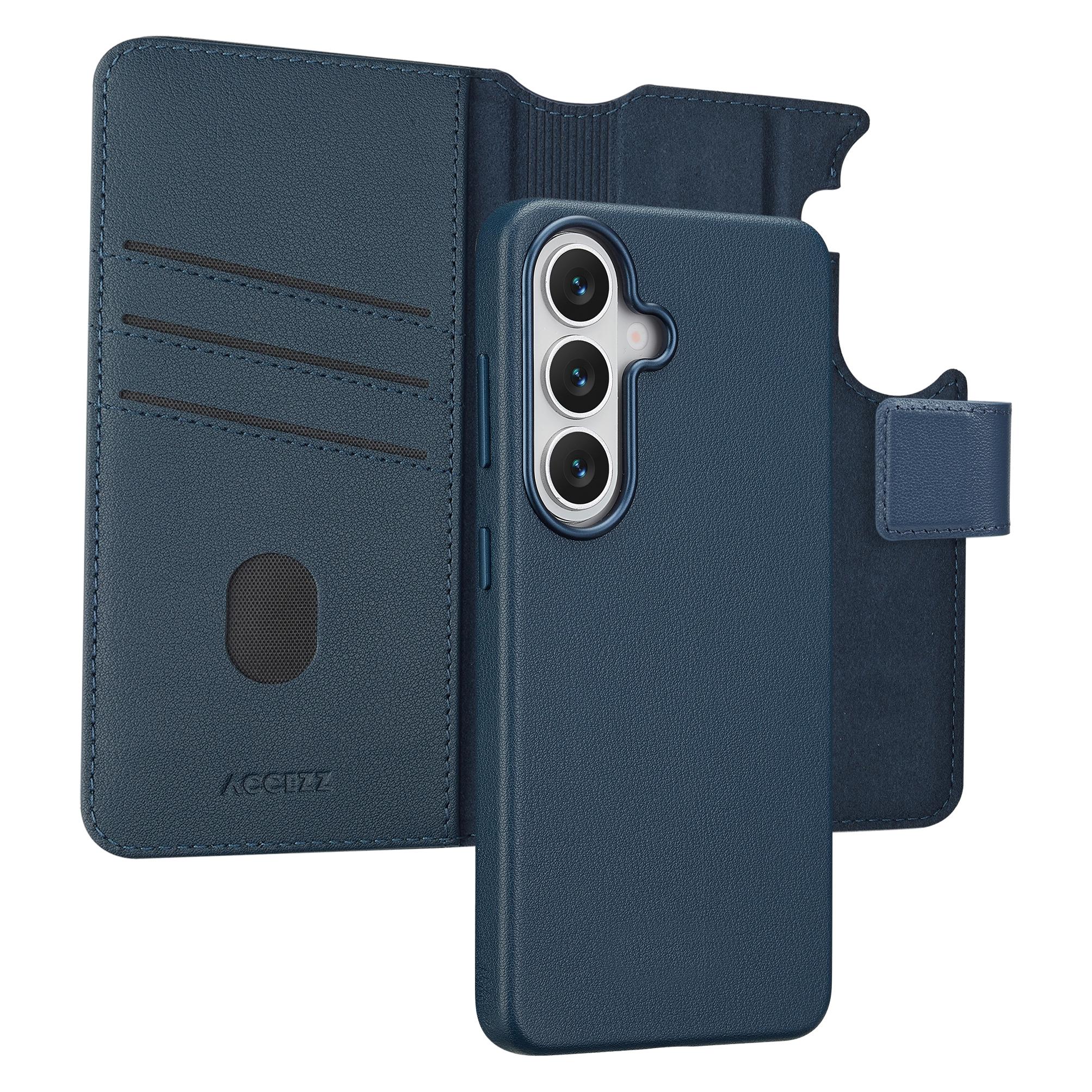 Accezz Leder-Bücherregal 2-in-1 (Samsung Galaxy S26) (SH00092360)