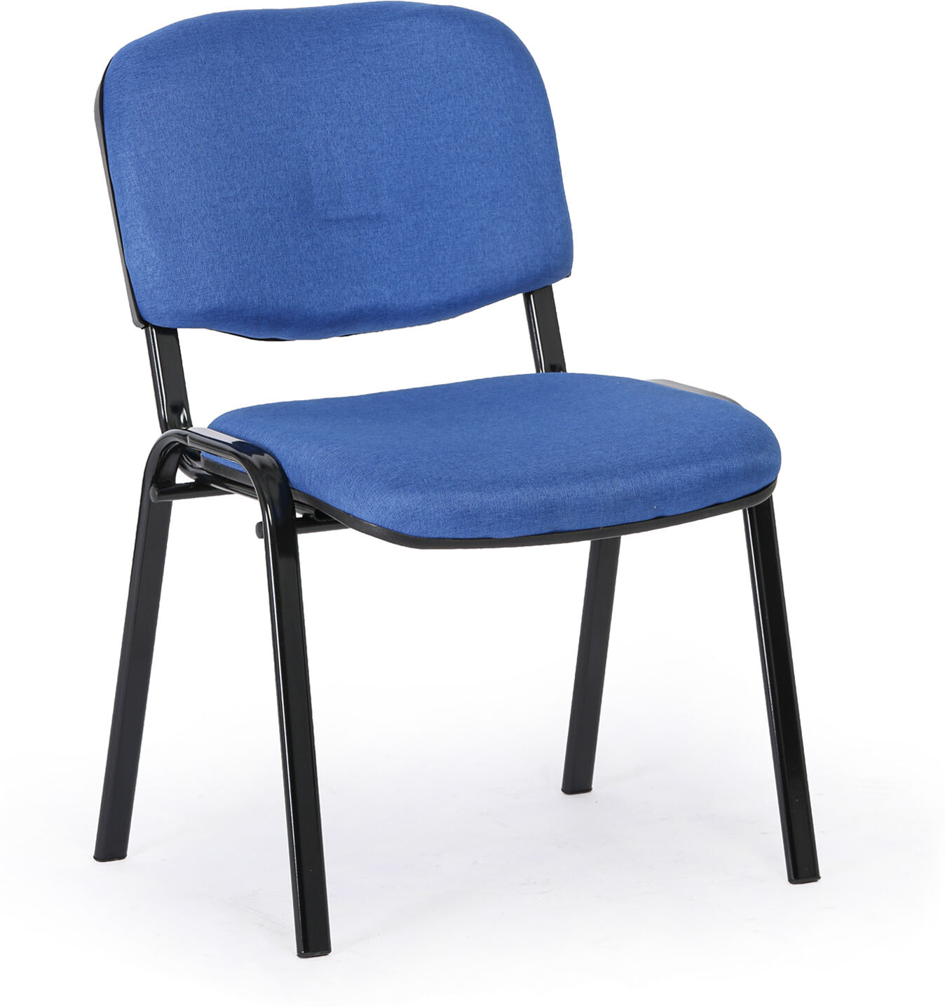 B2B Partner Konferenzstuhl VIVA PLUS - schwarze Füße, blau
