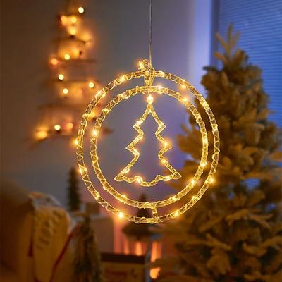 Uplift Treasures LED Christmas Figure Hanging Lights christmas Tree