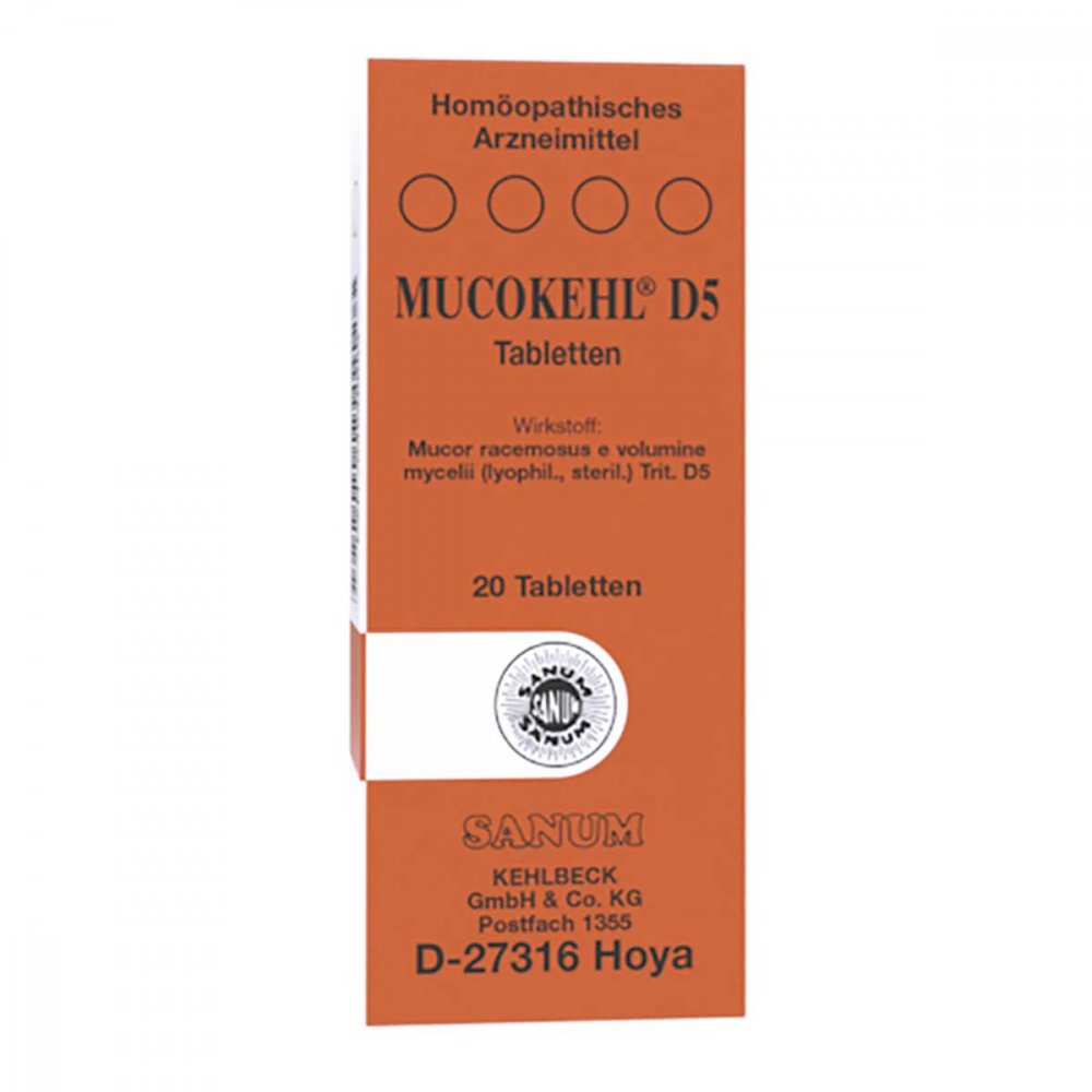 SANUM-KEHLBECK GmbH & Co. KG Mucokehl Tabletten D5 04548953