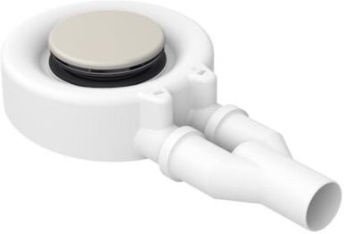 Bette Duschwannen-Ablaufgarnitur B574-441 cream, 0,85 l/sec., seitliche Entwässerung