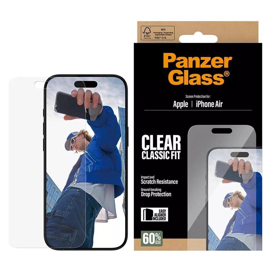PanzerGlass Classic Fit (1 Stk., Apple iPhone Air) (PG48789)