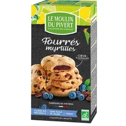 Le Moulin du Pivert Cookies mit Heidelbeerfüllung bio