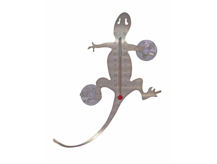 Nature muurthermometer metaal salamander