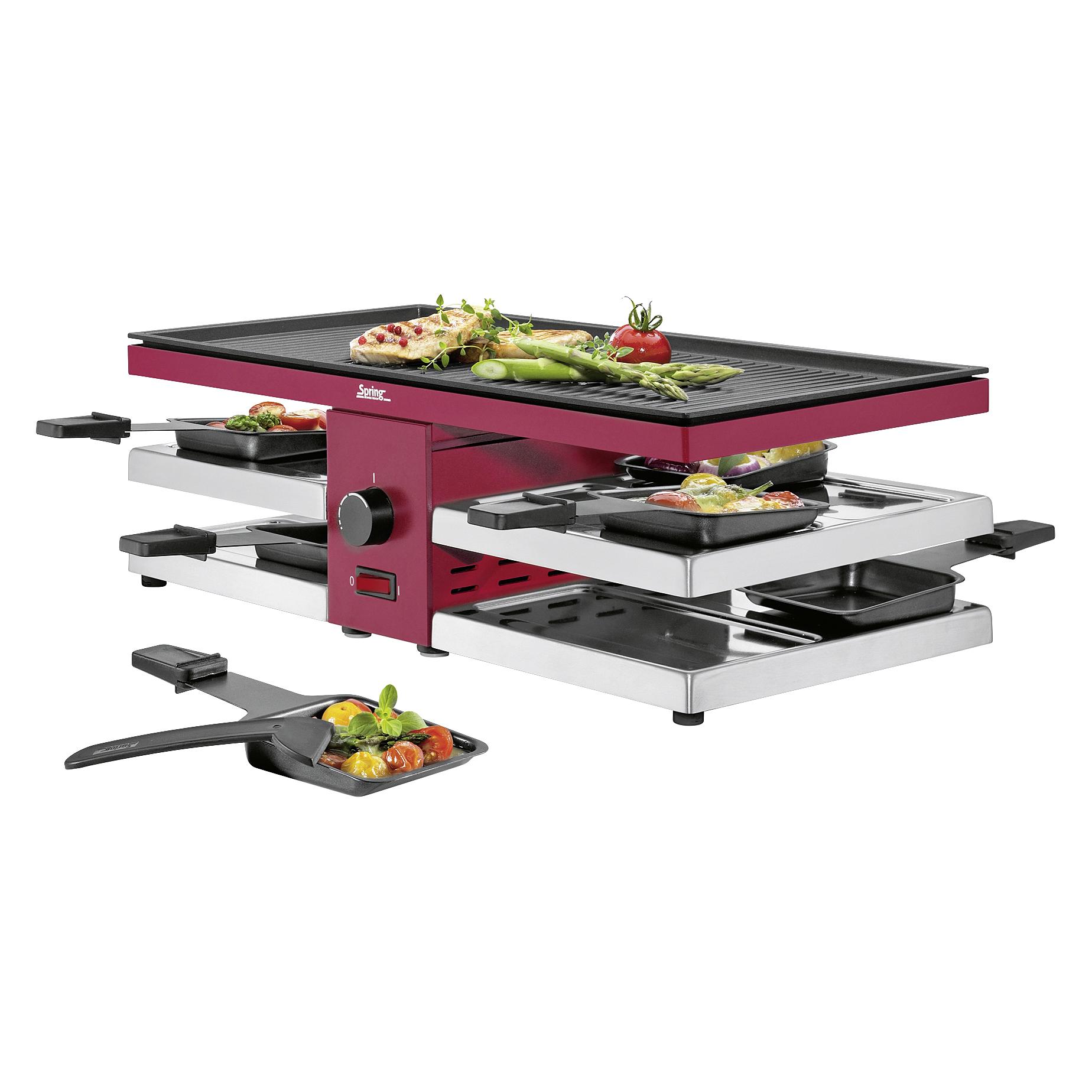 Spring Raclette 8 FUN mit Aluplatte (19409804)