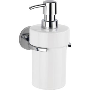 Wenko Seifenspender Isera UV-Loc, 25032100, zur Wandmontage, Keramik, weiß, 360ml