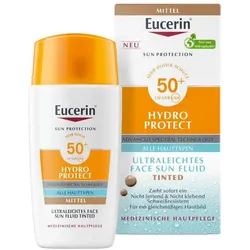 Eucerin, Sonnencreme, Sun Fluid Hydro Protect Face (SPF 50+, 50 ml)