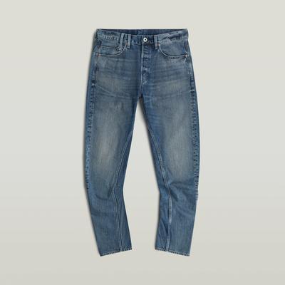 Tapered-fit-Jeans G-STAR "G-Star Arc 3D", Herren, Gr. 34, Länge 32, blau (faded nori), Denim/Jeans, Obermaterial: 100% Baumwolle, tapered fit lang, Jeans, mit Knopfverschluss, mittlerer Bund