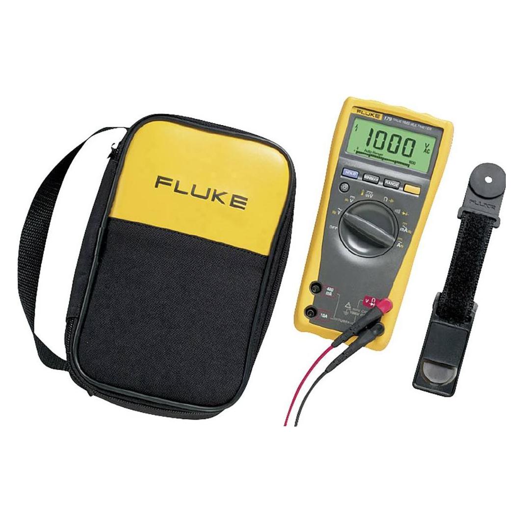 Fluke FLUKE-179 EGFID/TPAK/C25 Handheld multimeter Calibrated to (ISO standards) Digital CAT III (CAT III 1000V, CAT IV 600V, Hand-Multimeter) (6053198-ISO)