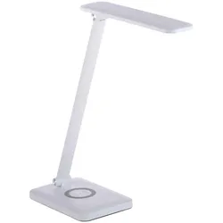 Tischleuchte Schreibtischlampe Nachttischleuchte LED Touchdimmer CCT Ladestation
