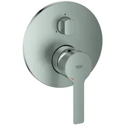 Grohe Lineare Fertigmontageset 24095DC1 supersteel, UP-Einhebelmischer mit 3-Wege-Umstellung