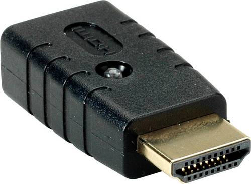 Roline 14.01.3416 HDMI EDID Emulator [1x HDMI-Stecker - 1x HDMI-Buchse] 4K UHD