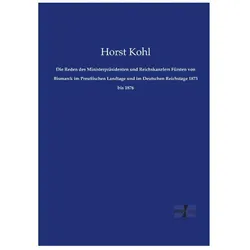 Kohl:Die Reden des Ministerpräsidenten, Fachbücher von Horst Kohl
