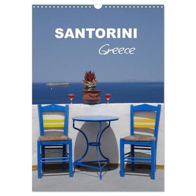 Santorini - Greece (Wall Calendar 2027 DIN A3 portrait), CALVENDO 12 Month Wall Calendar
