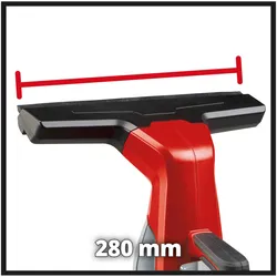 Einhell Akku-Fensterreiniger Brillianto Kit (1x 4,0 Ah), Fenstersauger