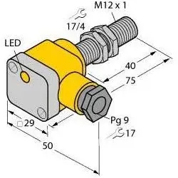 Turck Sensor Bi3U-EG12SK-AP6X (Schalter), Elektronikmodul