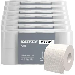Katrin, Toilettenpapier, Toilettenpapier PLUS 3-lagig, 56 Rollen (56 Stk.)