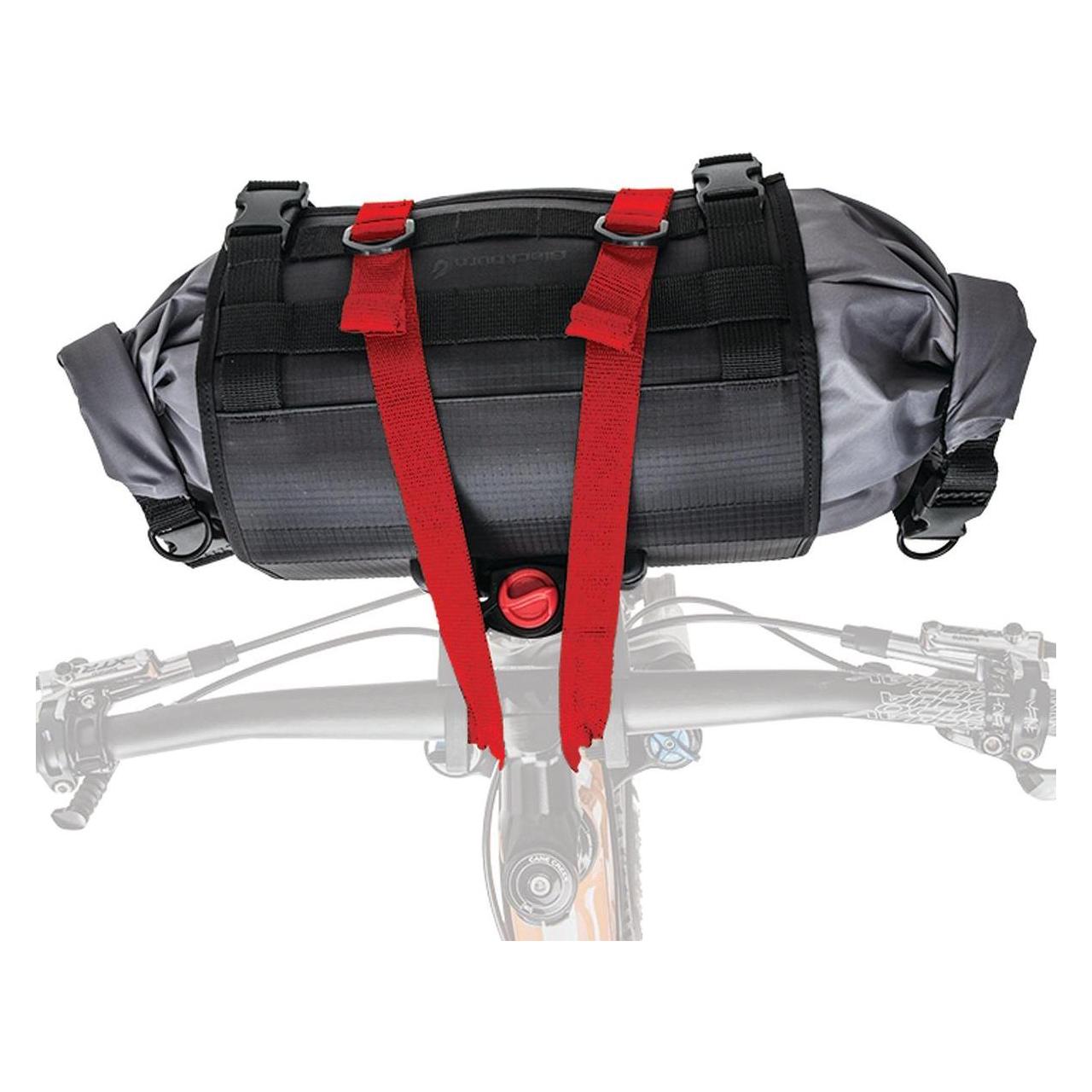 Blackburn Outpost Hb Roll & Dry Bag Schwarze Lenkertasche, Wasserdicht (14 l, Lenkertasche) (37635-001-OS)