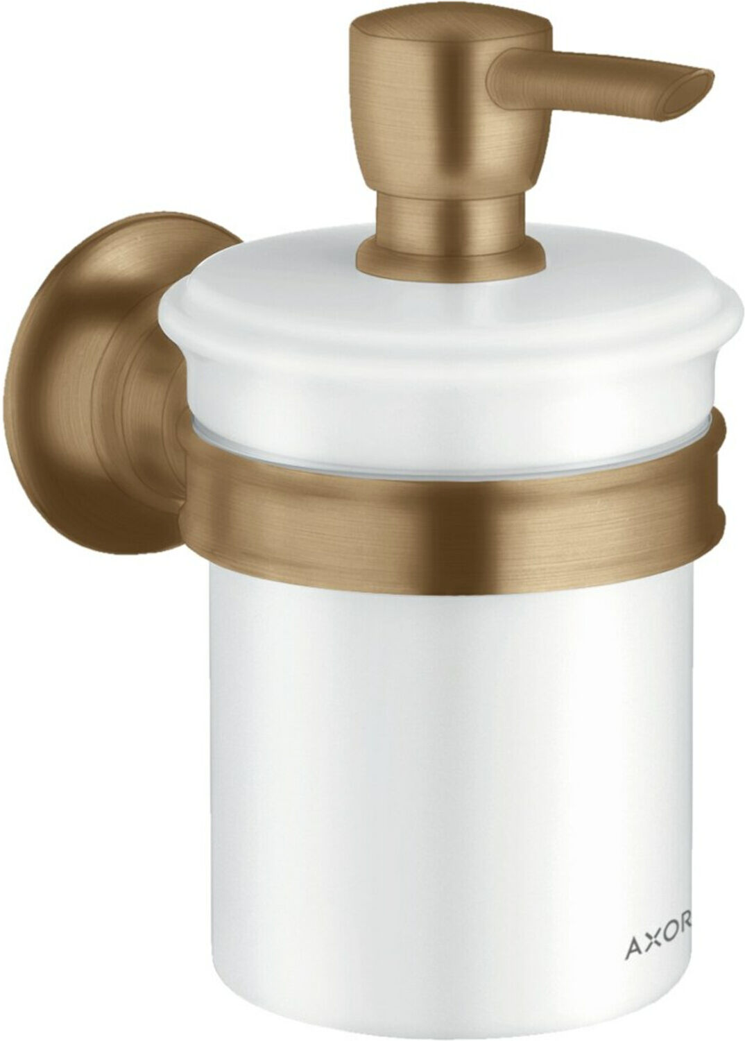 Hansgrohe Lotionspender Axor Montreux Gl., Ha. Met., Wandmont., brushed bronze (42019140)