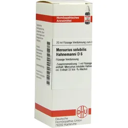 Mercurius Solub Hahnem D 6 20 ML