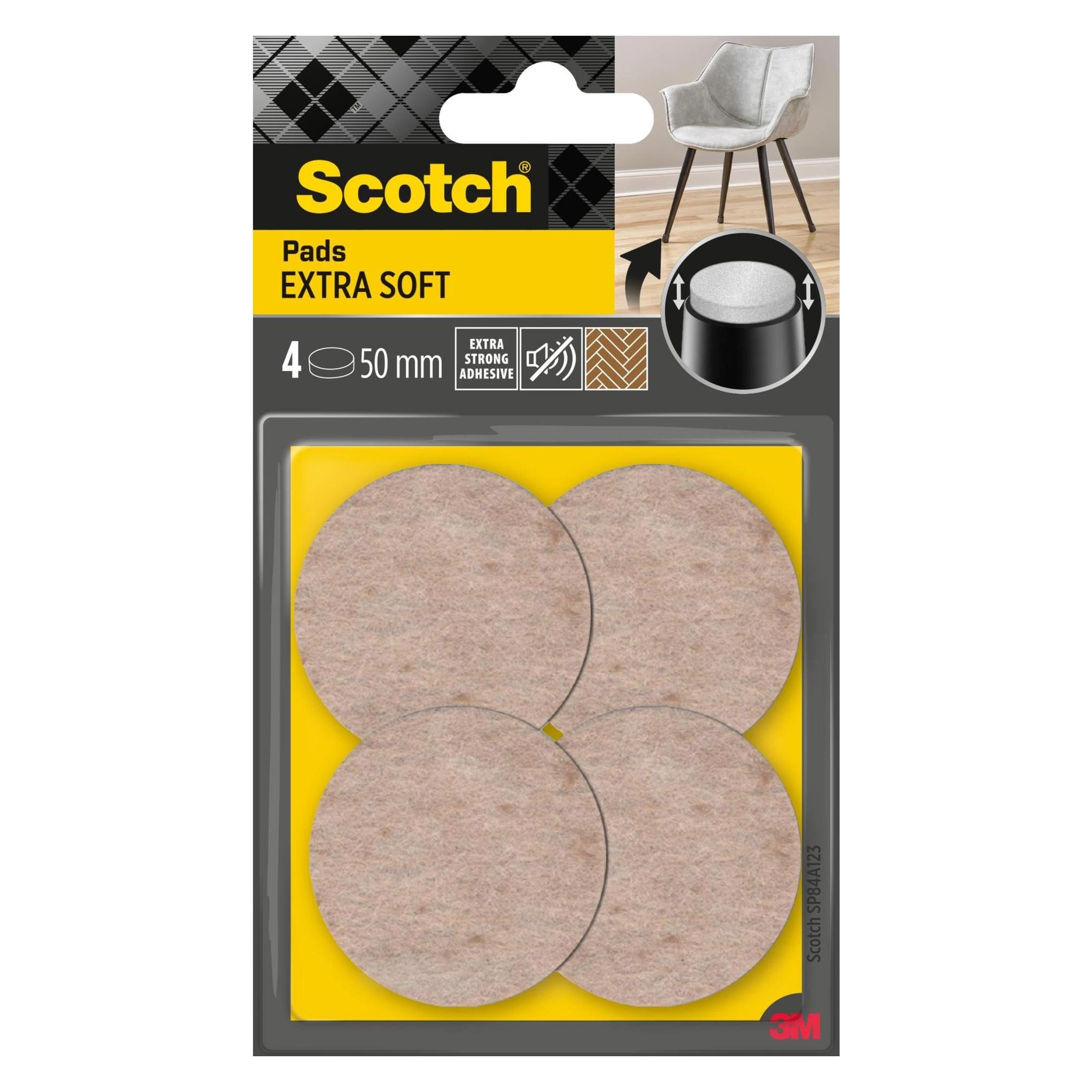 Scotch Extra weiche Filzgleiter (Filzgleiter, 4 Stk.) (SCOTCHSP84A23)