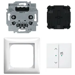 Busch-flexTronics Jalousie-Einsatz flex, 1-fach Komplettset mit 2-fach Bedienelement, Wireless