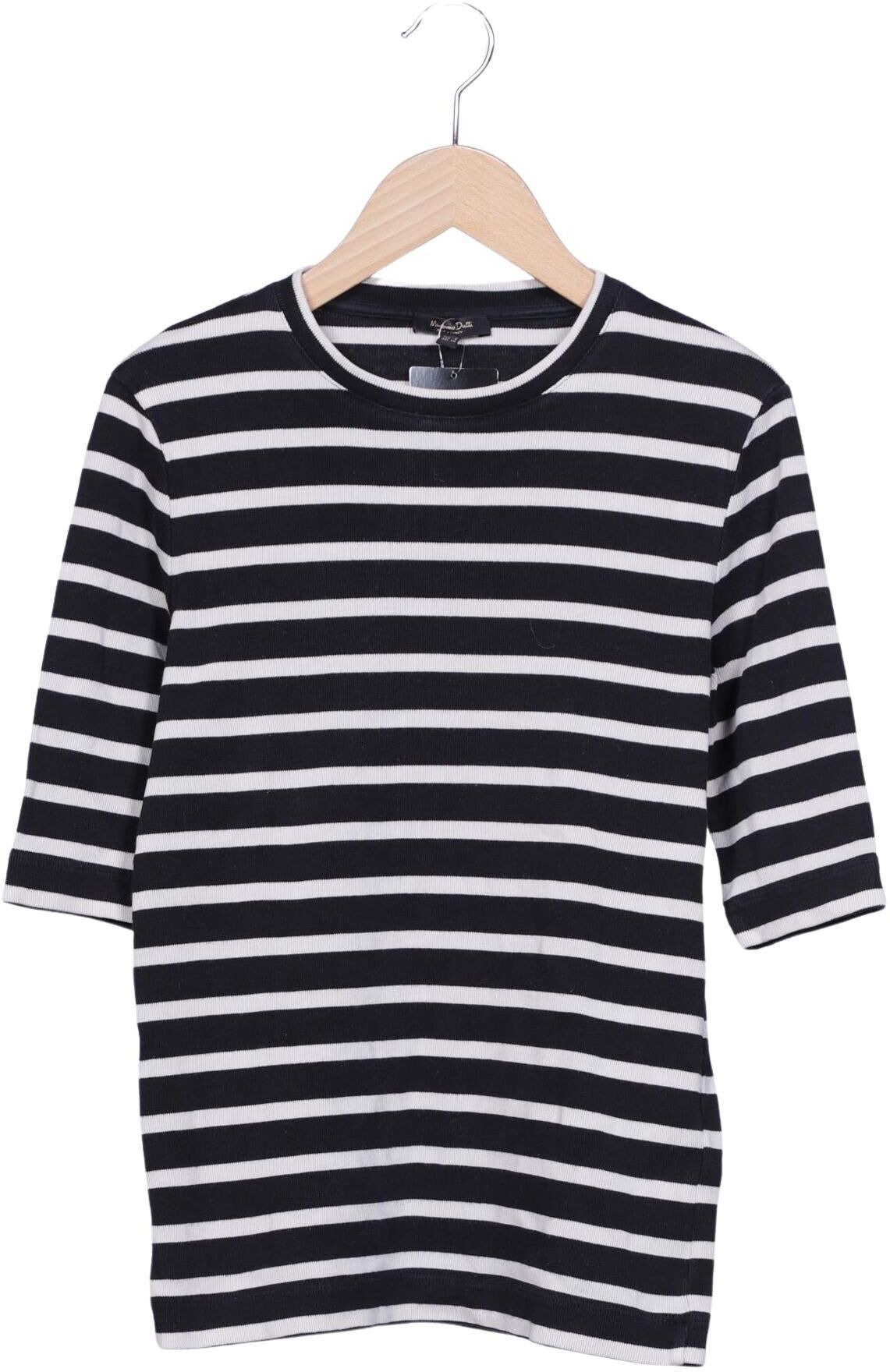 Massimo Dutti Damen Langarmshirt, Mehrfarbig, Gr. S, Baumwolle - Second Hand