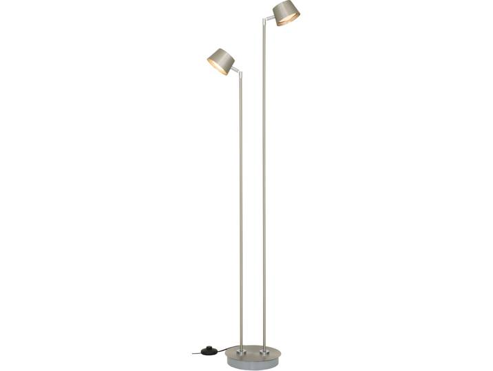 Stehlampe Neville nickel Acryl 1500 lm Dimmbar H 130 cm - LED - Lichtfarbe: Extra warmweiss - Kaltes Tagesweiss - Stehlampe- LED Energiesparlampe