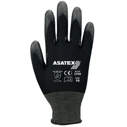 ASATEX Handschuhe schwarz Polyamid Gr. 9 - 3709/9