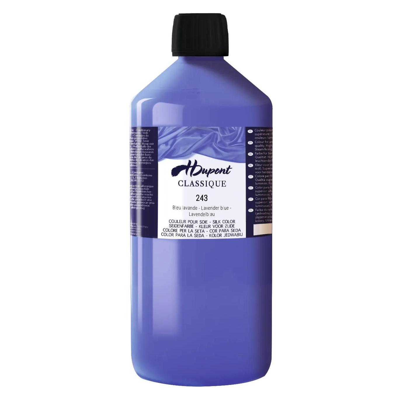H Dupont classique 1L, Seidenmalfarbe, Lavendelblau - Pastellblau (1000 ml) (DU0601000243C)