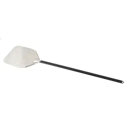 Combisteel Pizzaschaufel aus rechteckigem Edelstahl gelocht
