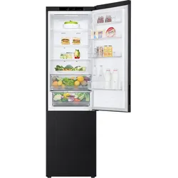 LG GBV22NCBEP, Kühlschrank Freistehend, Schwarz