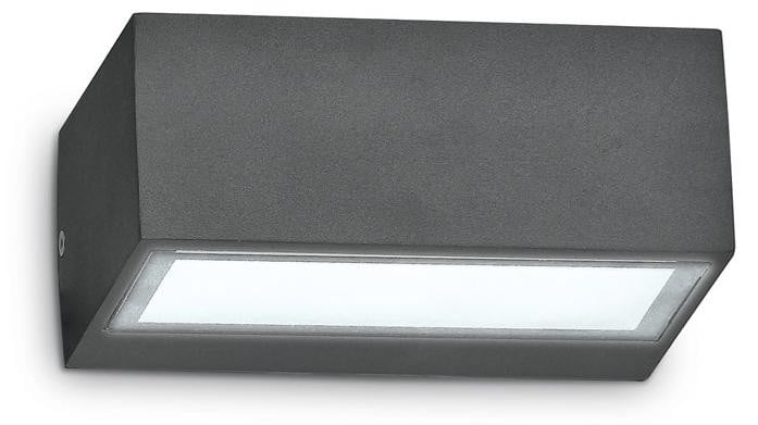 GGM Moebel International Wandlamp TWIN Anthraciet met 1 lamp