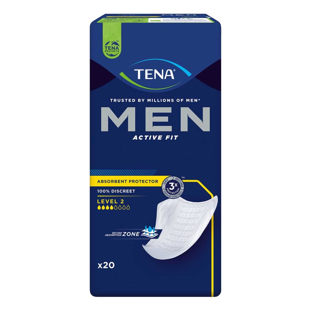 Essity Germany GmbH Tena Men Active Fit Level 2 Inkontinenz Einlagen 17981746