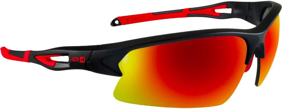 AZR  - Coffret Huez Noire Mate Rouge Multicouche Rouge - Lunettes de soleil