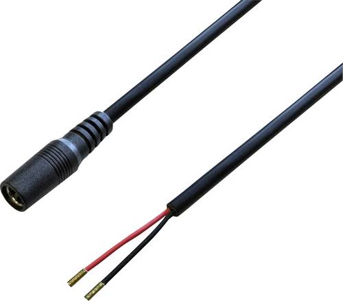 BKL Electronic 076105 Kupplung DC-Kupplung - Aderendhülsen 2m 1St.