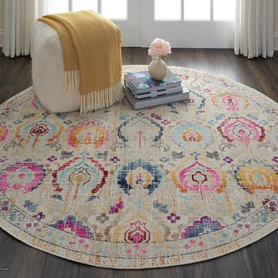 Nourison Vintage Kashan Persian Medallion Area Rug