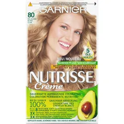 2x Garnier, Haarfarbe, Nutrisse Classic (80 Hellblond)
