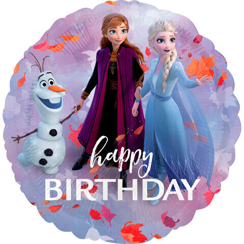 Folienballon "Frozen ll - Happy Birthday"