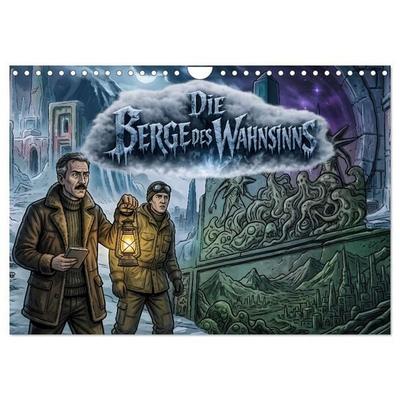 Die Berge des Wahnsinns (Wandkalender 2027 DIN A4 quer), CALVENDO Monatskalender