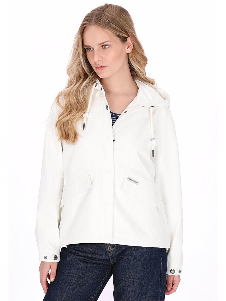 Schmuddelwedda Übergangsjacke in Creme - XL