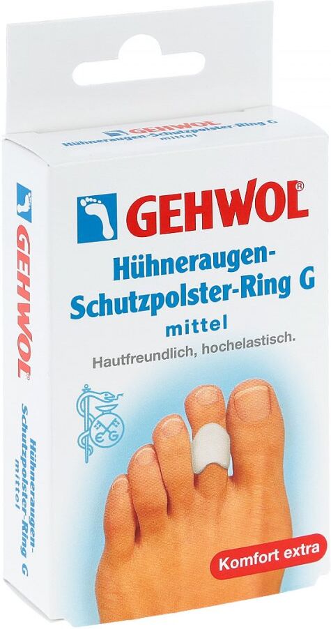Gehwol Hühneraugen-schutzpolster-ring G mittel 3stk