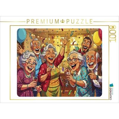 CALVENDO Puzzle Rente ist, wenn das Leben endlich Zeit für Spaß hat. | 1000 Teile Lege-Größe 64x48cm Foto-Puzzle für glückliche Stunden, Sonstige von
