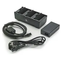 Zebra 3SLOT BATT CHARGER PSUundEU CO (3 Stk., Ladegerät ohne Akku), Akku Ladegerät