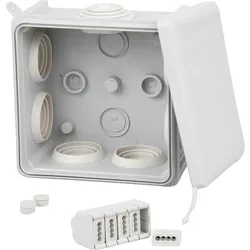 Abzweigkasten Boxline Maße (LxBxT): 95x95x56mm IP 65 HUP Elektrotechnik