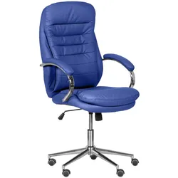 Carmen 6113-1 Chefsessel mit Kunstleder – Blau