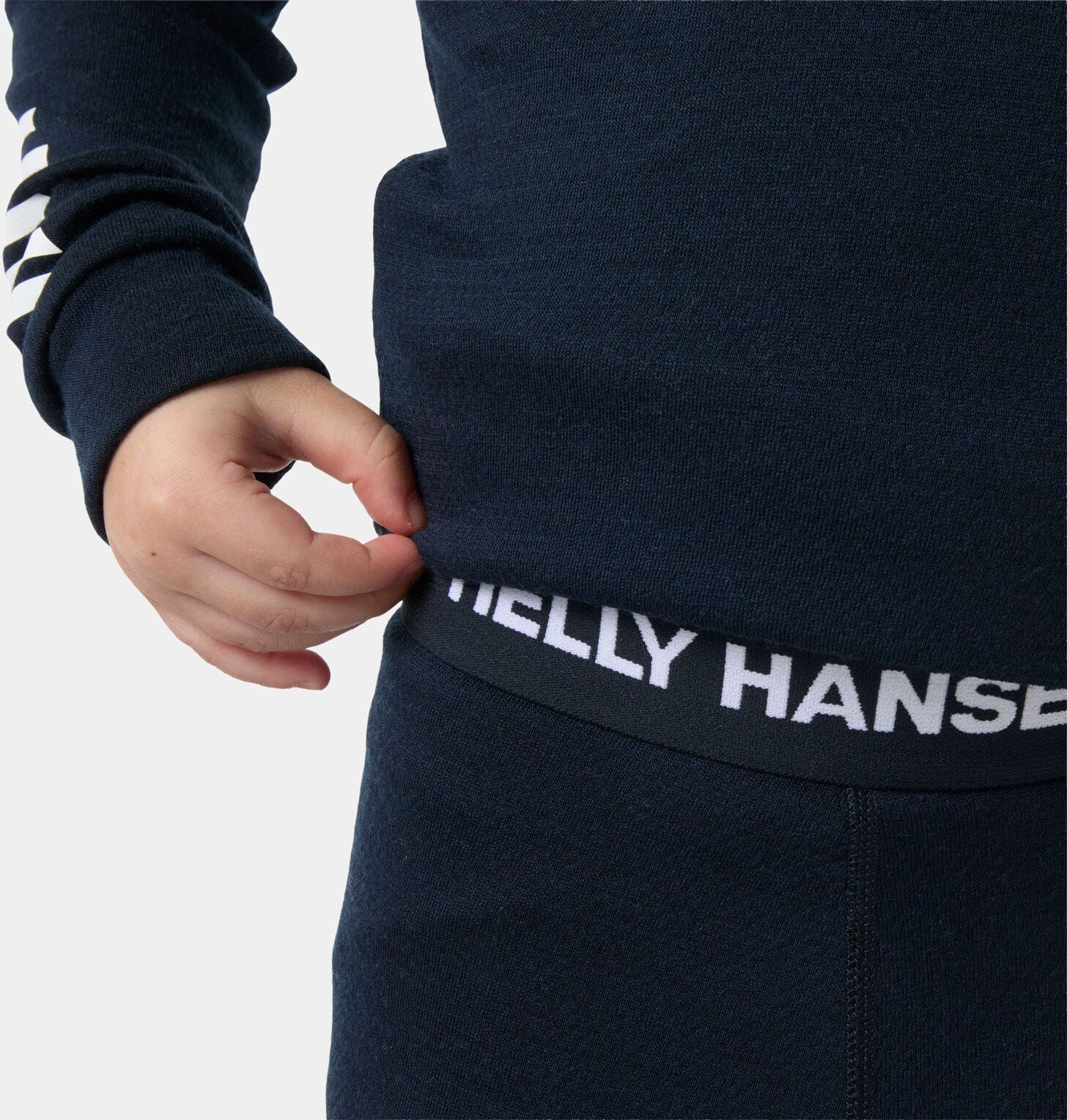 Helly Hansen Kids' Lifa® Merino Wool Base Layer Set - Blue - 3