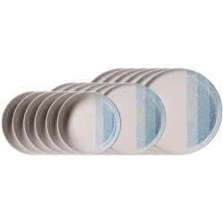 Ritzenhoff & Breker, Geschirrset, Trio Teller-Set (18 Stk.)